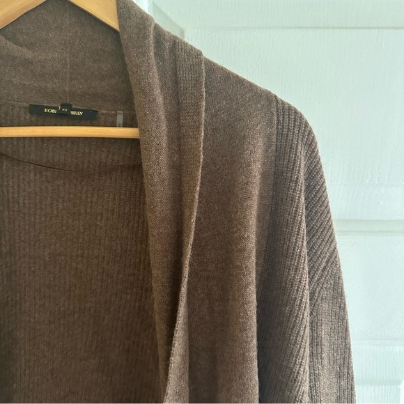 Kobi Halperin Women’s XS Brown Bryn Cashmere Cardigan Sweater Minimalist Classic - Picture 4 of 8